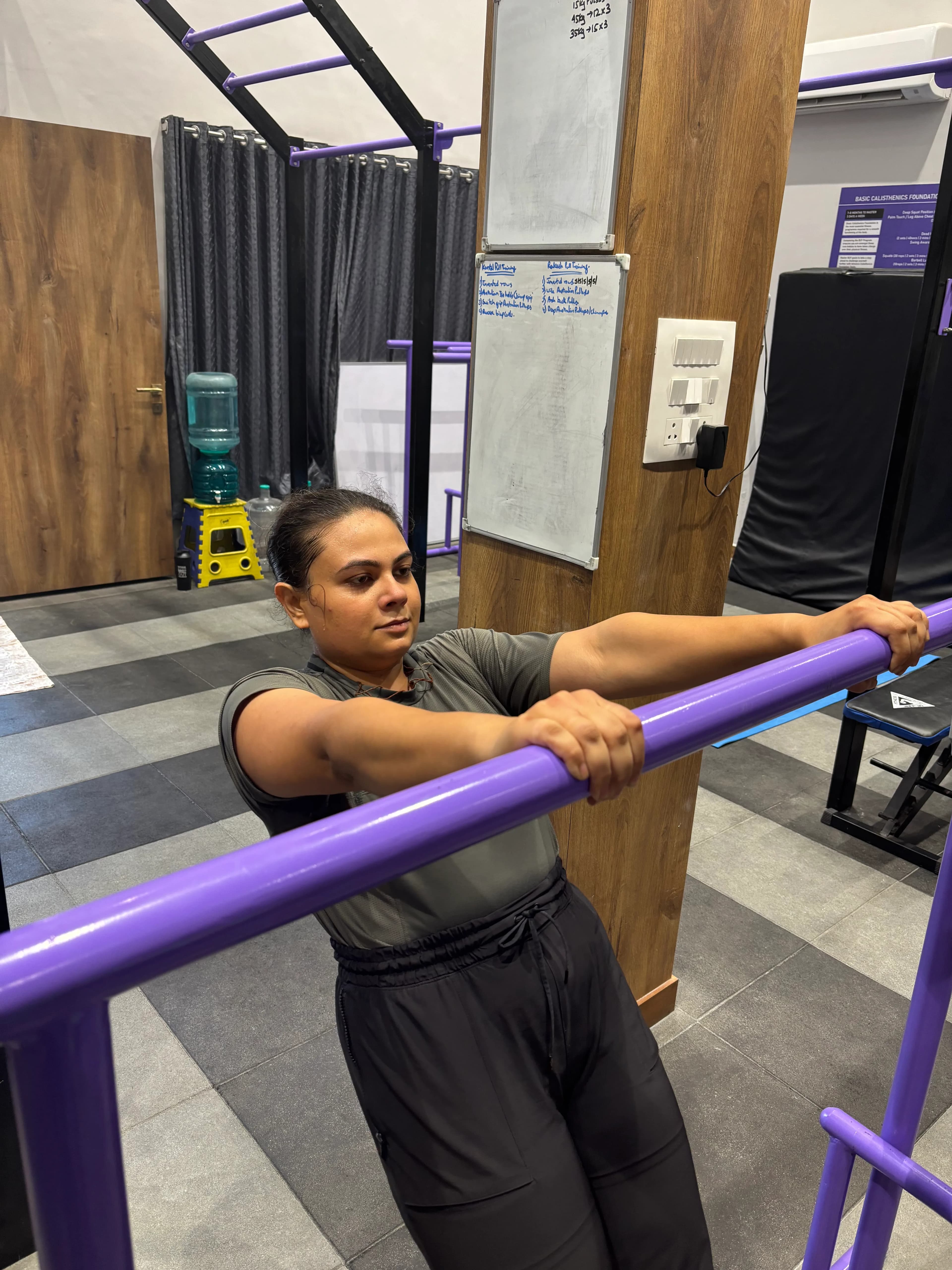 Khushali Changela - Calisthenics member transformation